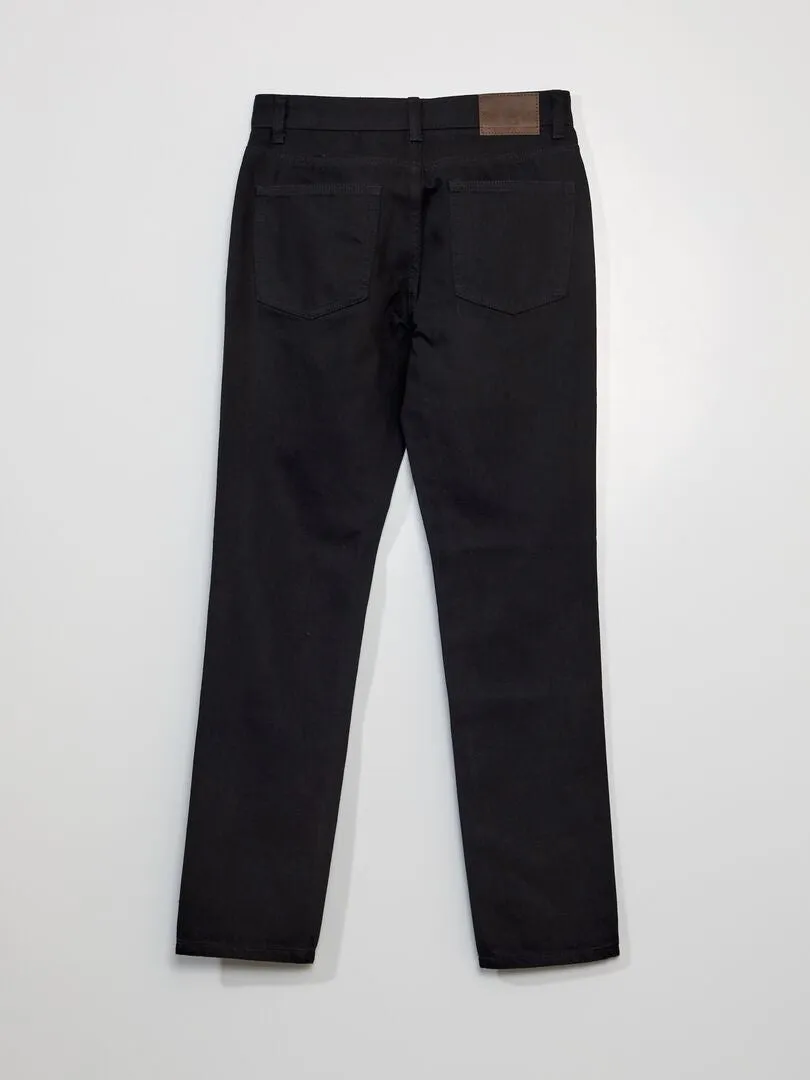 VAQUERO RECTO  L32  NEGRO