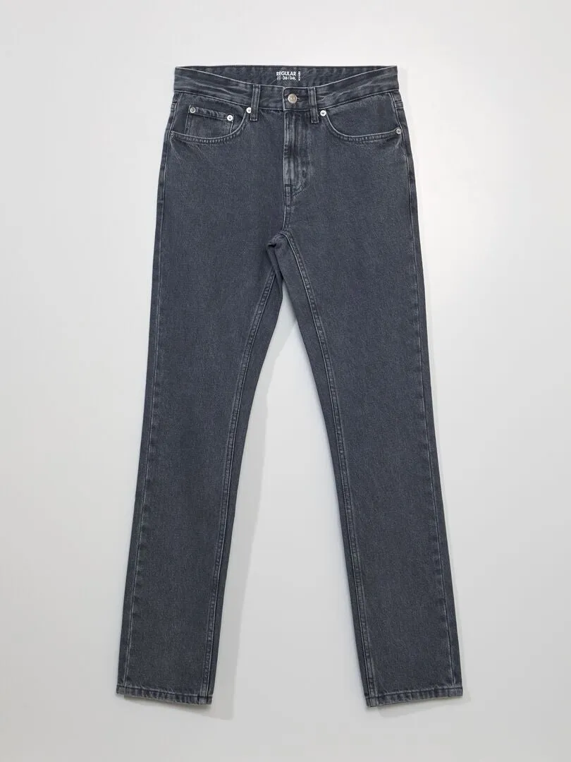 VAQUERO RECTO  L34  GRIS
