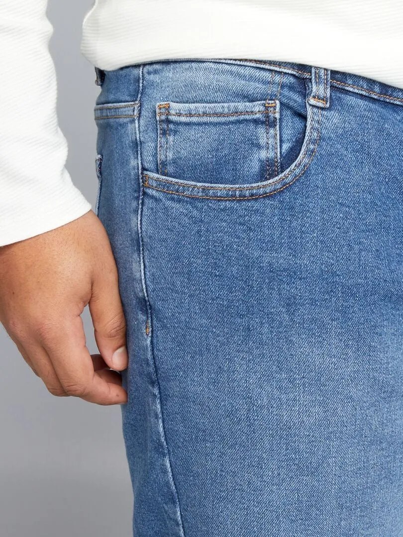 VAQUERO SLIM CON 5 BOLSILLOS  AZUL