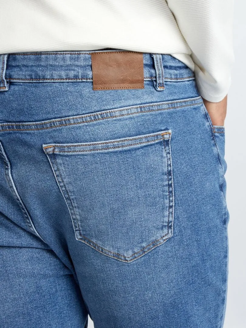 VAQUERO SLIM CON 5 BOLSILLOS  AZUL