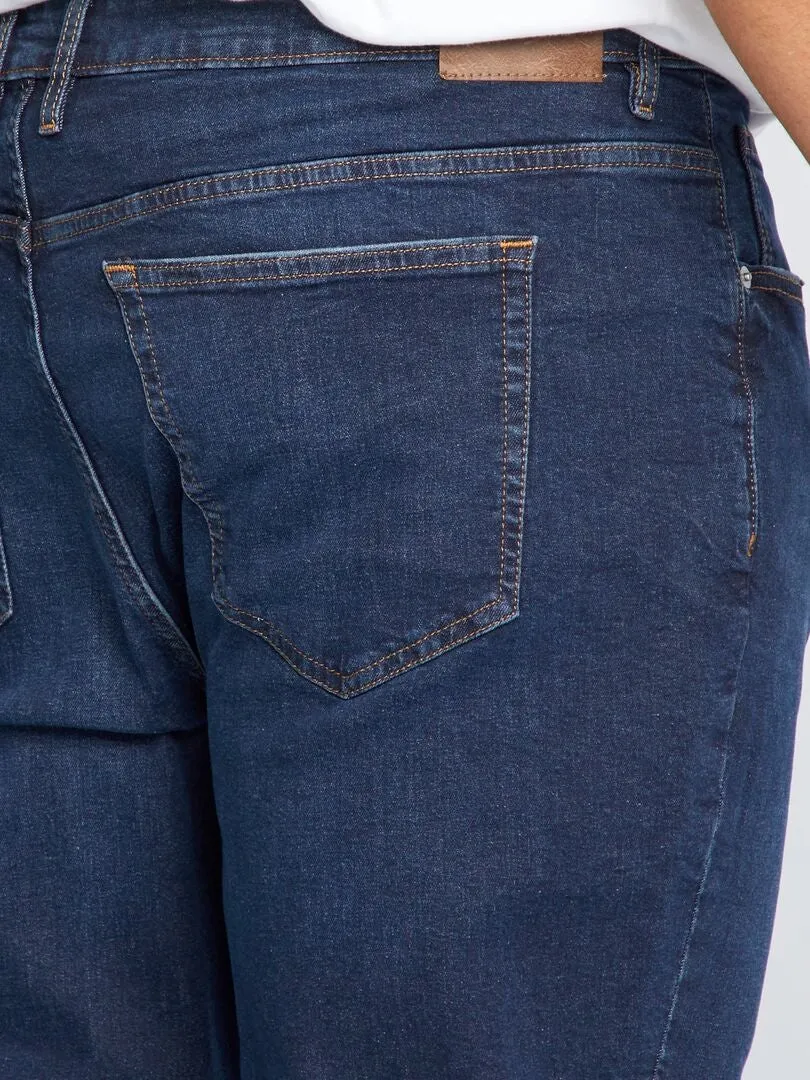 VAQUERO SLIM CON 5 BOLSILLOS  L32  AZUL