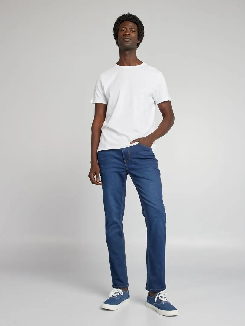 VAQUERO SLIM ELáSTICO  L30  AZUL