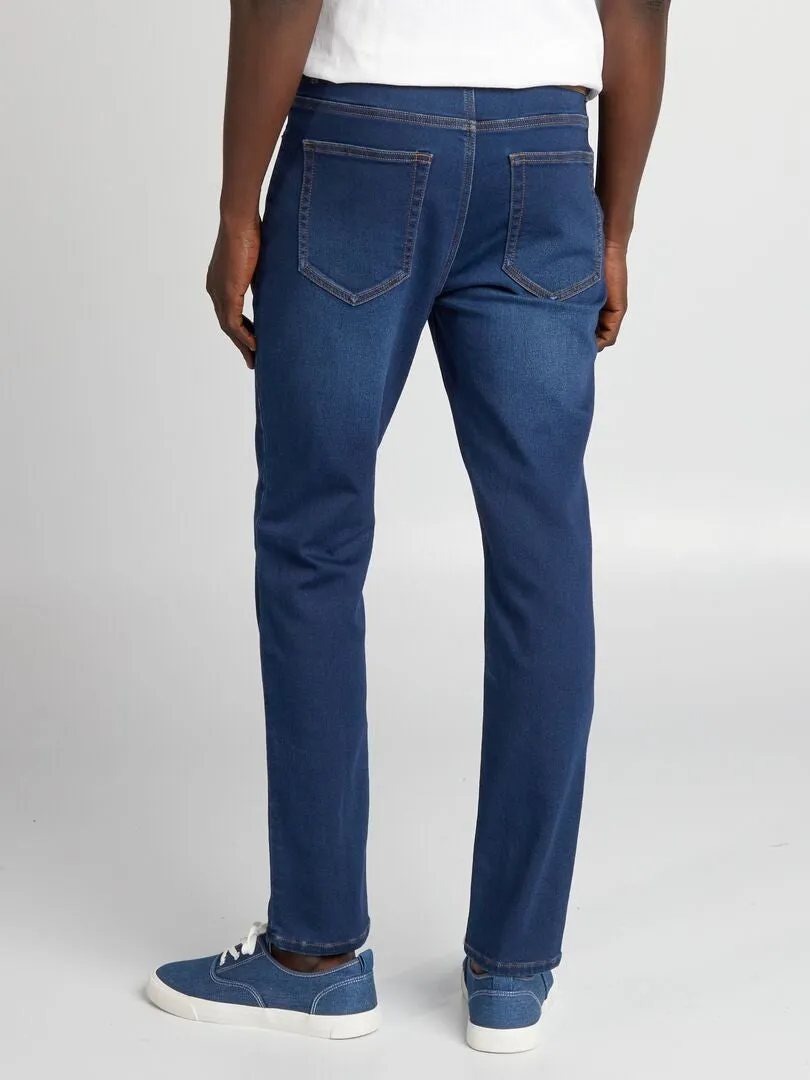 VAQUERO SLIM ELáSTICO  L30  AZUL
