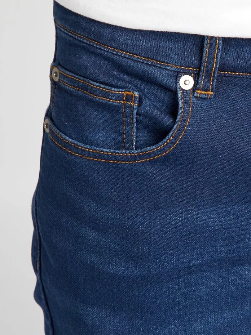 VAQUERO SLIM ELáSTICO  L30  AZUL