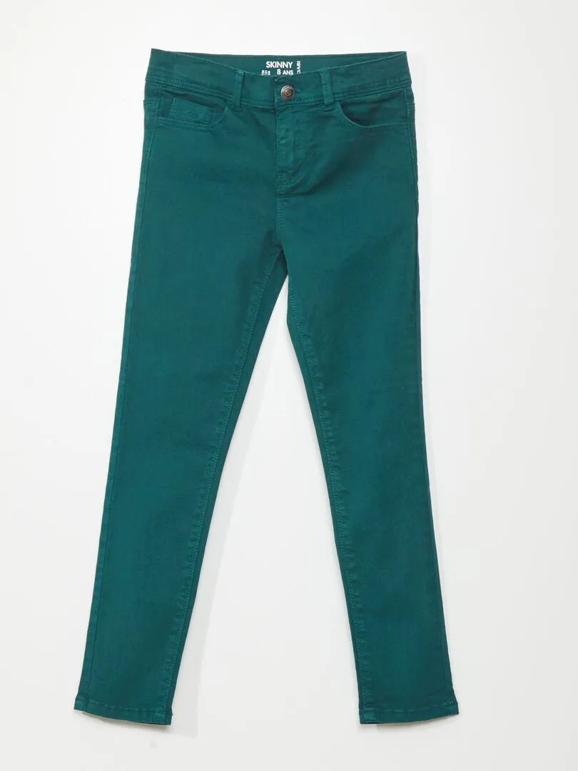 VAQUEROS PITILLO DE 5 BOLSILLOS  VERDE