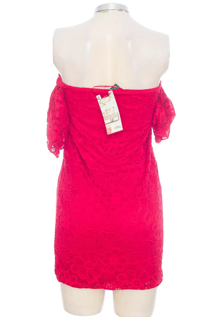 VESTIDO / ENTERIZO COLOR ROJO  VALENTIN 1A