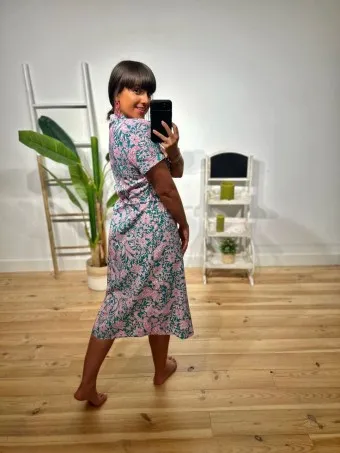 Vestido Camisero Estampado MAOVE