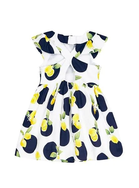 vestido mayoral limones para niña