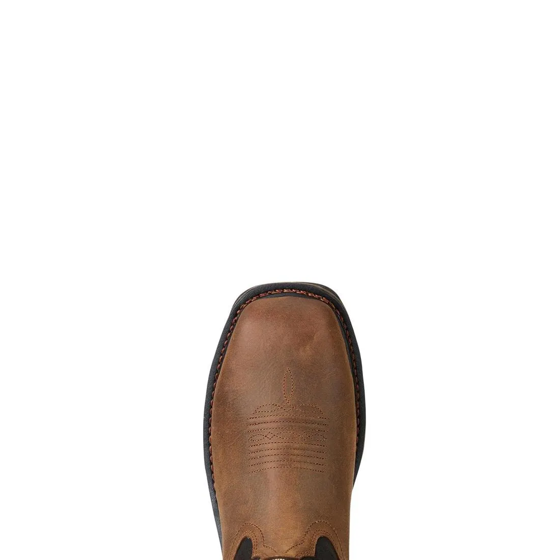 WorkHog Wide Square Toe Waterproof 400g Composite Toe Work Boot Rye Brown