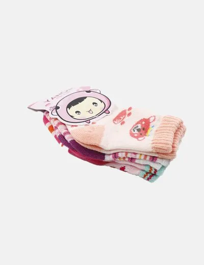 Yanoir Pack calcetines estampados