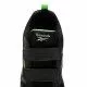 Zapatillas deporte Reebok negras con detalles en blanco y verde