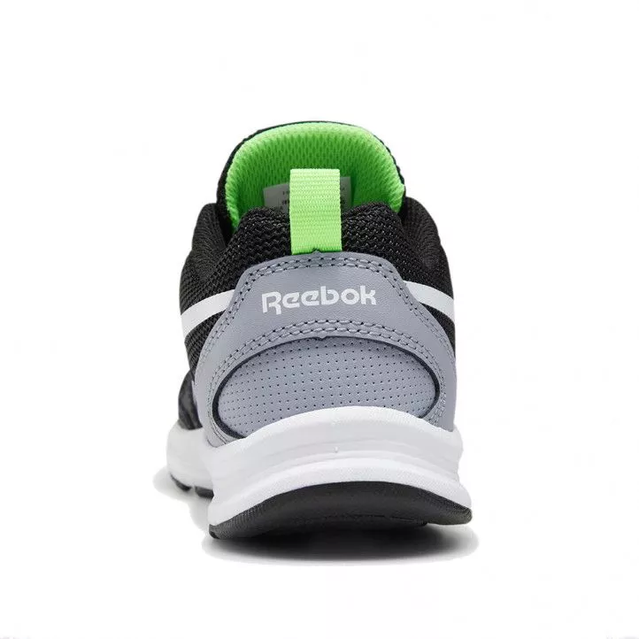Zapatillas deporte Reebok negras con detalles en blanco y verde