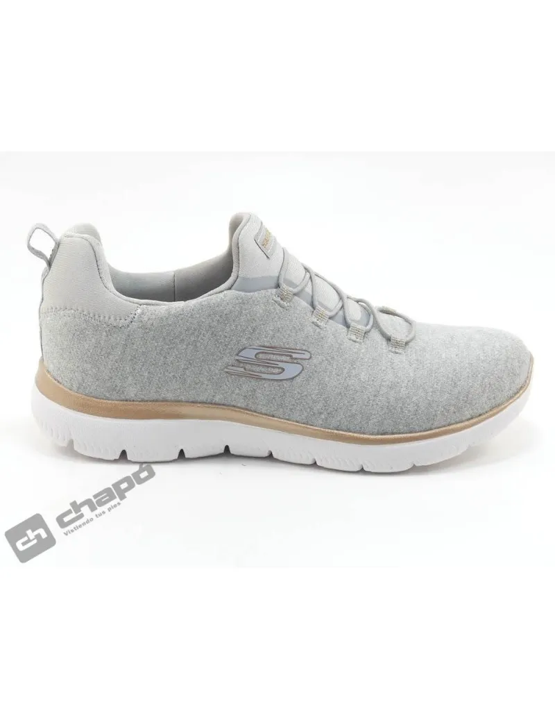 Zapatillas Deportiva Gris Skechers 149528