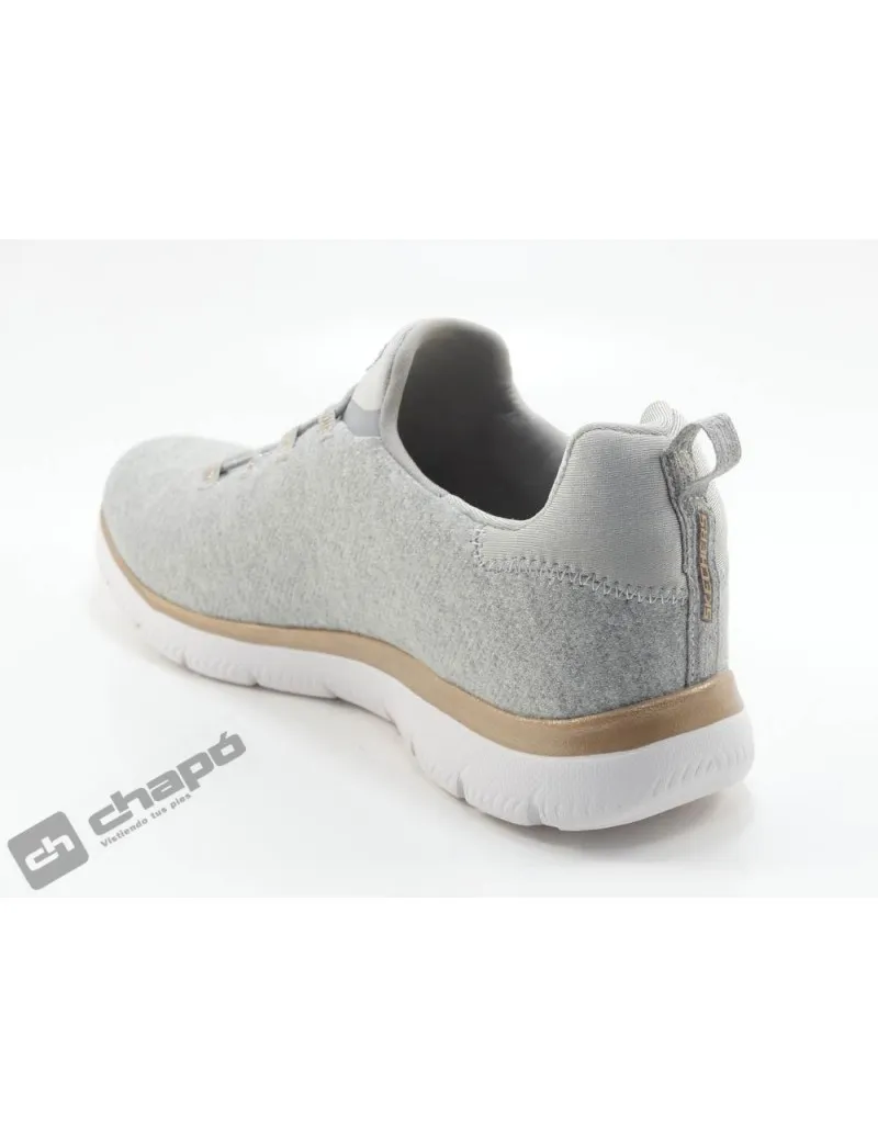 Zapatillas Deportiva Gris Skechers 149528