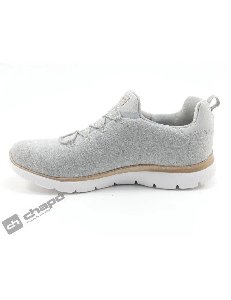 Zapatillas Deportiva Gris Skechers 149528