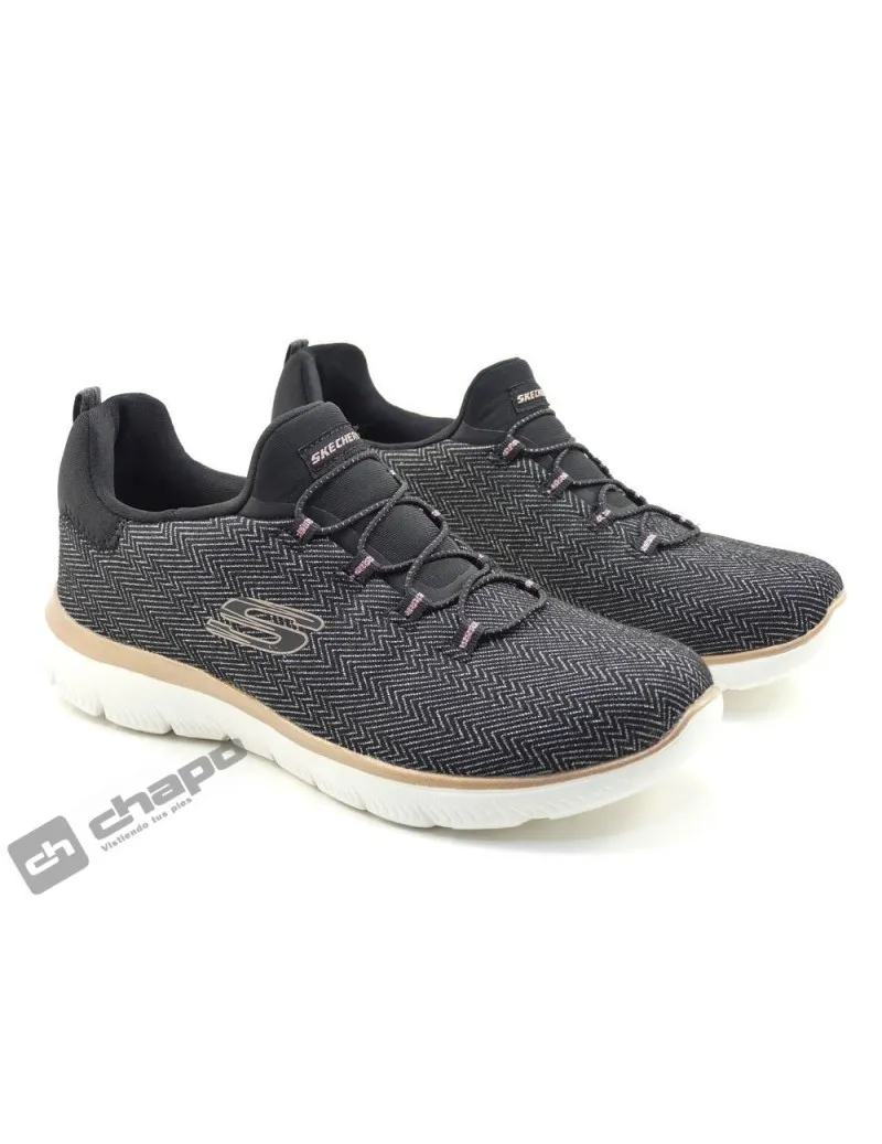 Zapatillas Deportiva Negro Skechers 149528