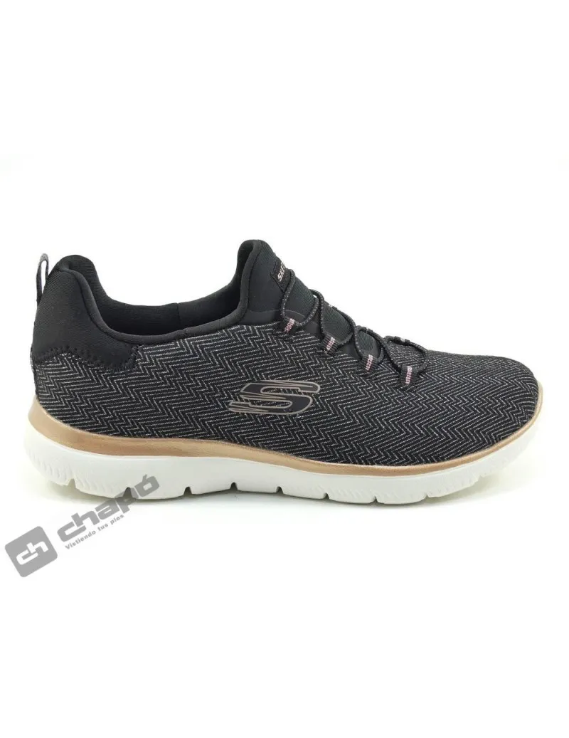 Zapatillas Deportiva Negro Skechers 149528