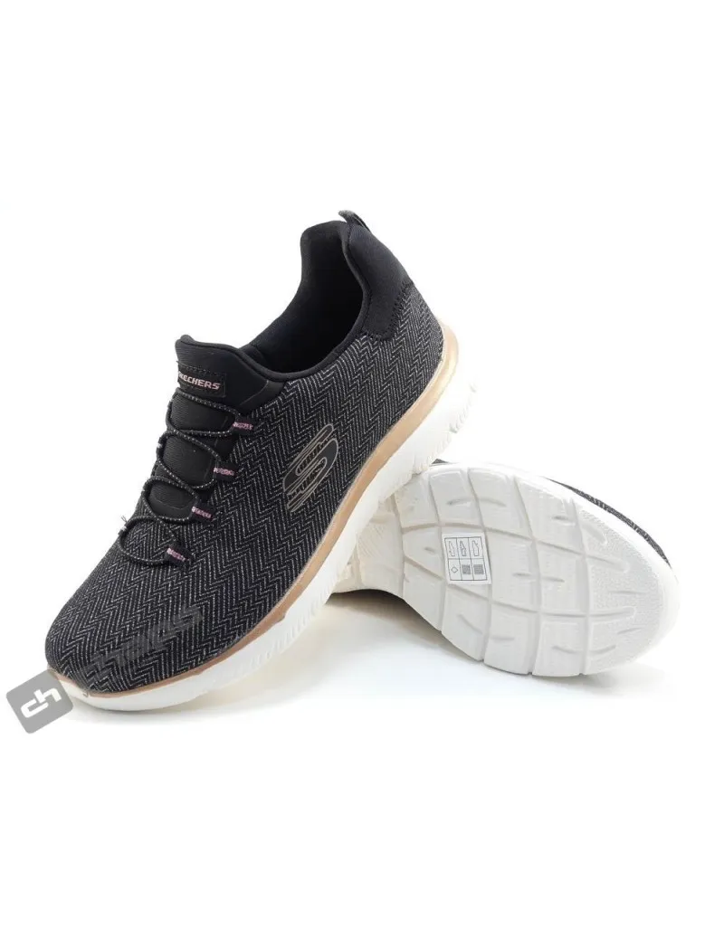Zapatillas Deportiva Negro Skechers 149528