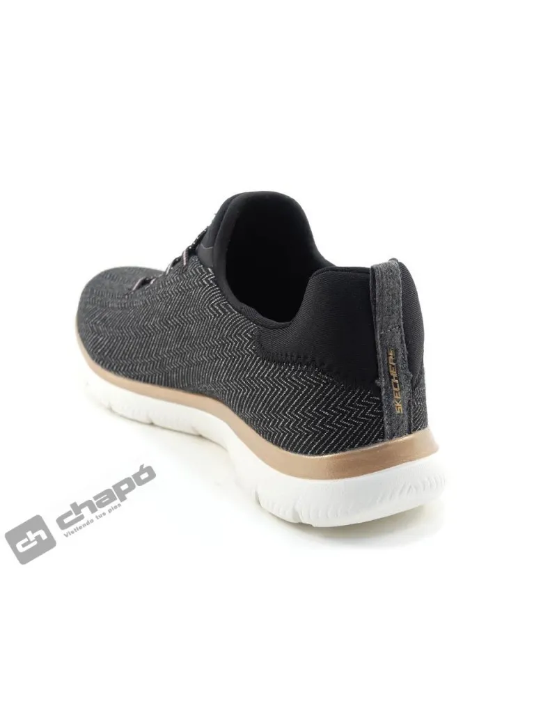 Zapatillas Deportiva Negro Skechers 149528
