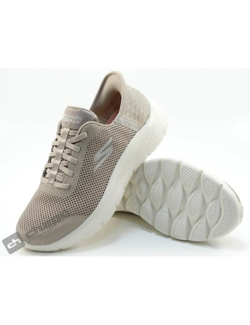 ZAPATILLAS DEPORTIVA TAUPE SKECHERS 124836124975