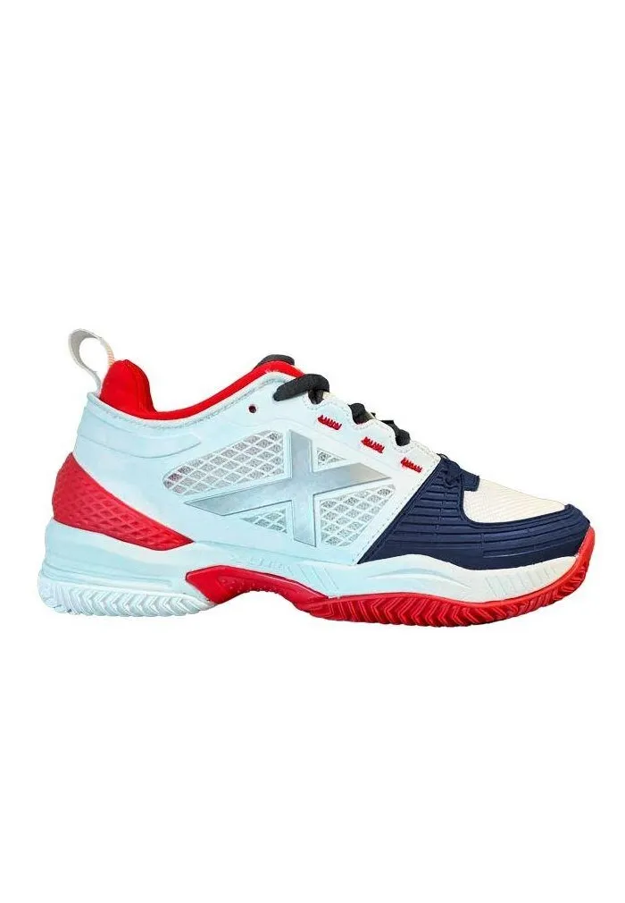 Zapatillas Munich Atomik 10 Padel Blanca/Roja/Azul