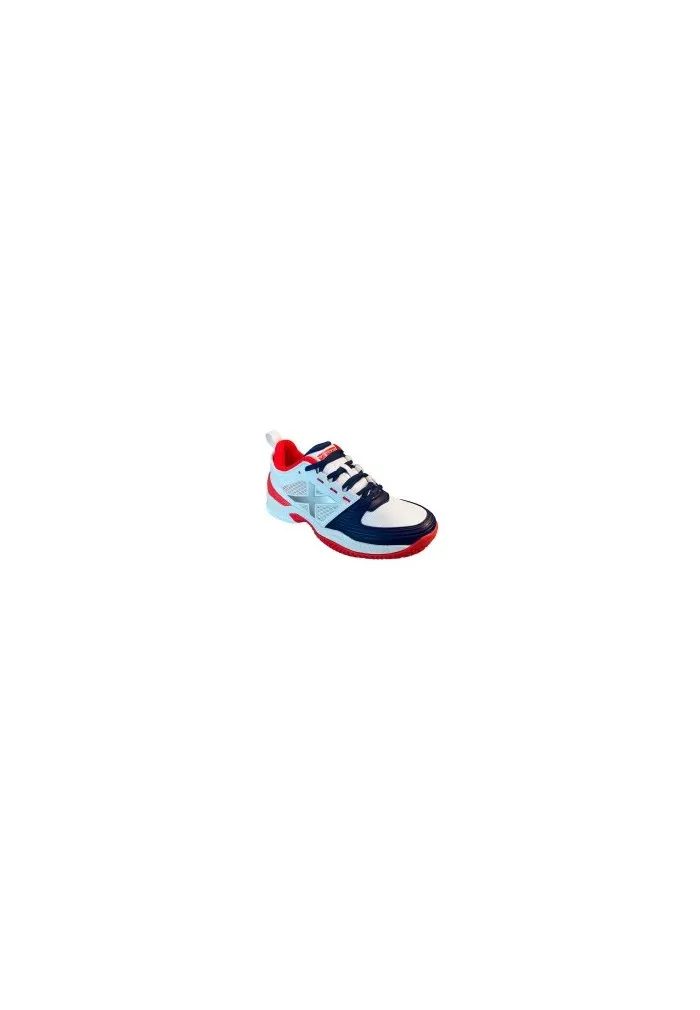 Zapatillas Munich Atomik 10 Padel Blanca/Roja/Azul