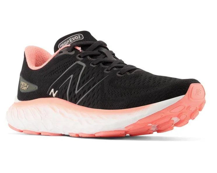 Zapatillas New Balance Fresh Foam Evoz v3 Negro/Coral