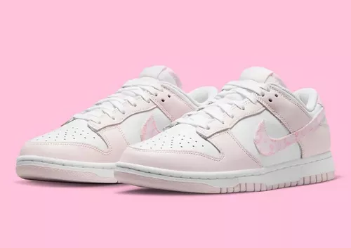 Zapatillas Nike Dunk Low Paisley Pack Pink Originales