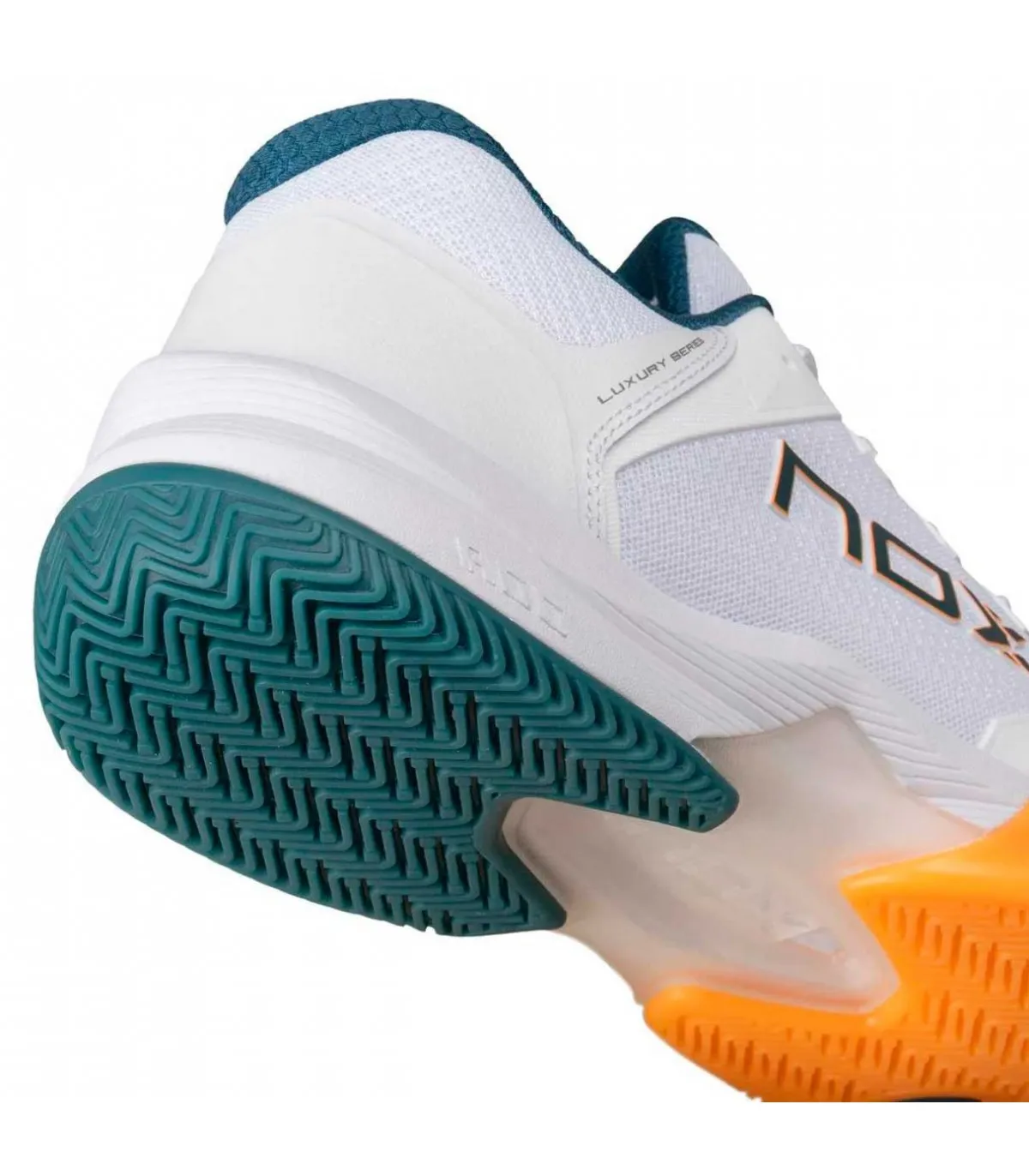 Zapatillas Nox de Padel ML10 Hexa Blanco Albaricoque