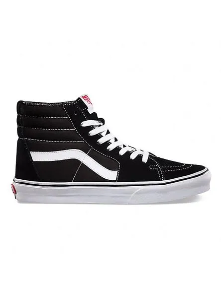 ZAPATILLAS VANS NEGRAS SK8HI PARA HOMBRE Y MUJER
