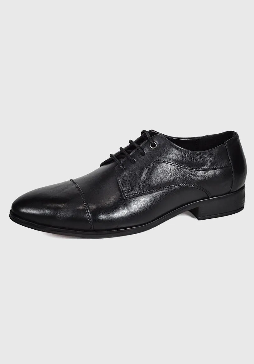 Zapato Cuero Palermo Negro