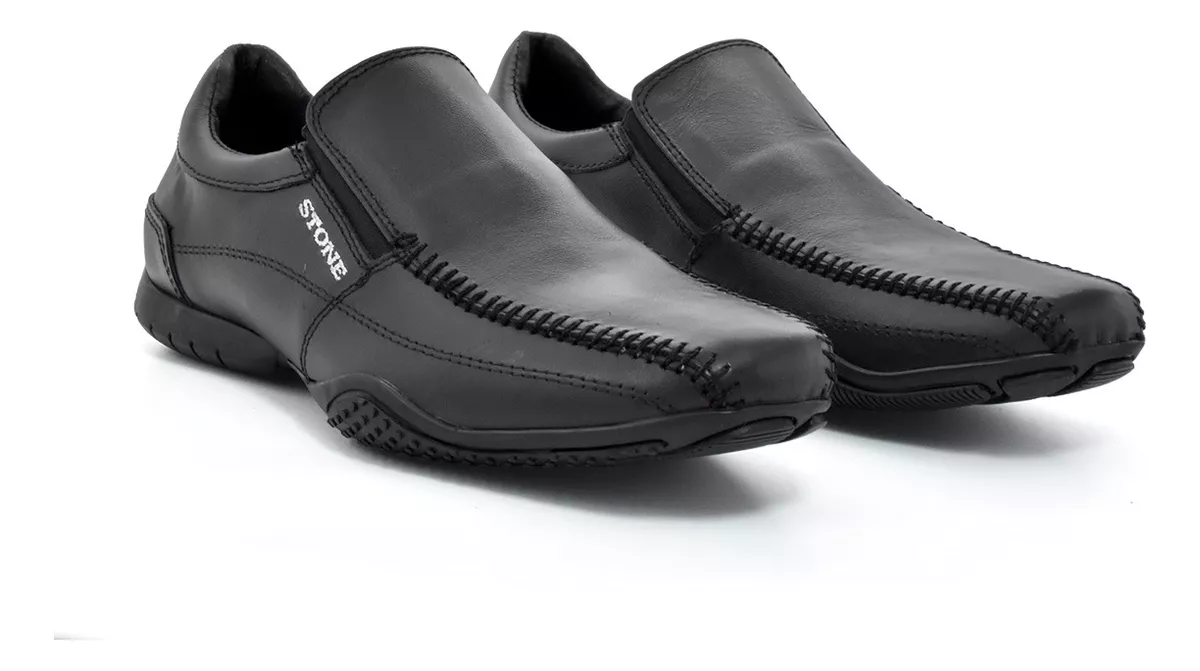 Zapato De Vestir Urbano Hombre Cuero Stone Clasico 1414