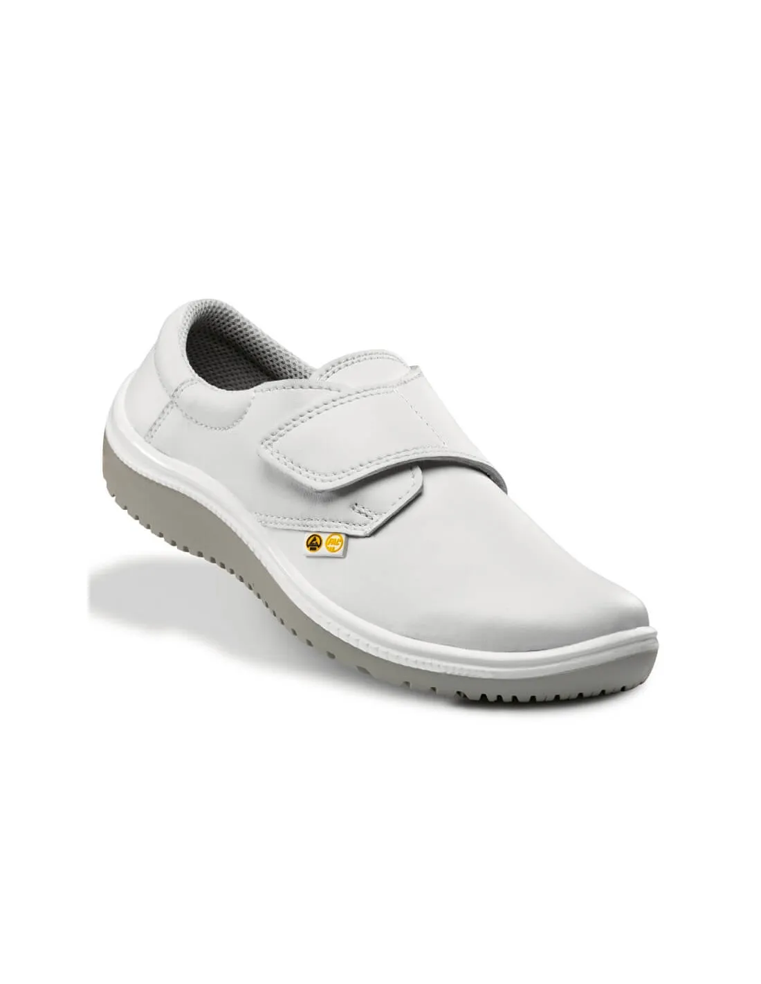 Zapato sanitario de señora Conil blanco