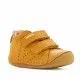 Zapatos abotinados Pablosky cierre doble con velcro y detalles en rojo y azul