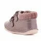 Zapatos abotinados Pablosky rosas con corazonez