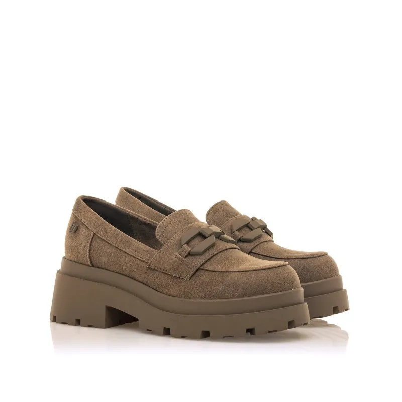 Zapatos Casual de Mujer MTNG MISSIONE Marron 55317