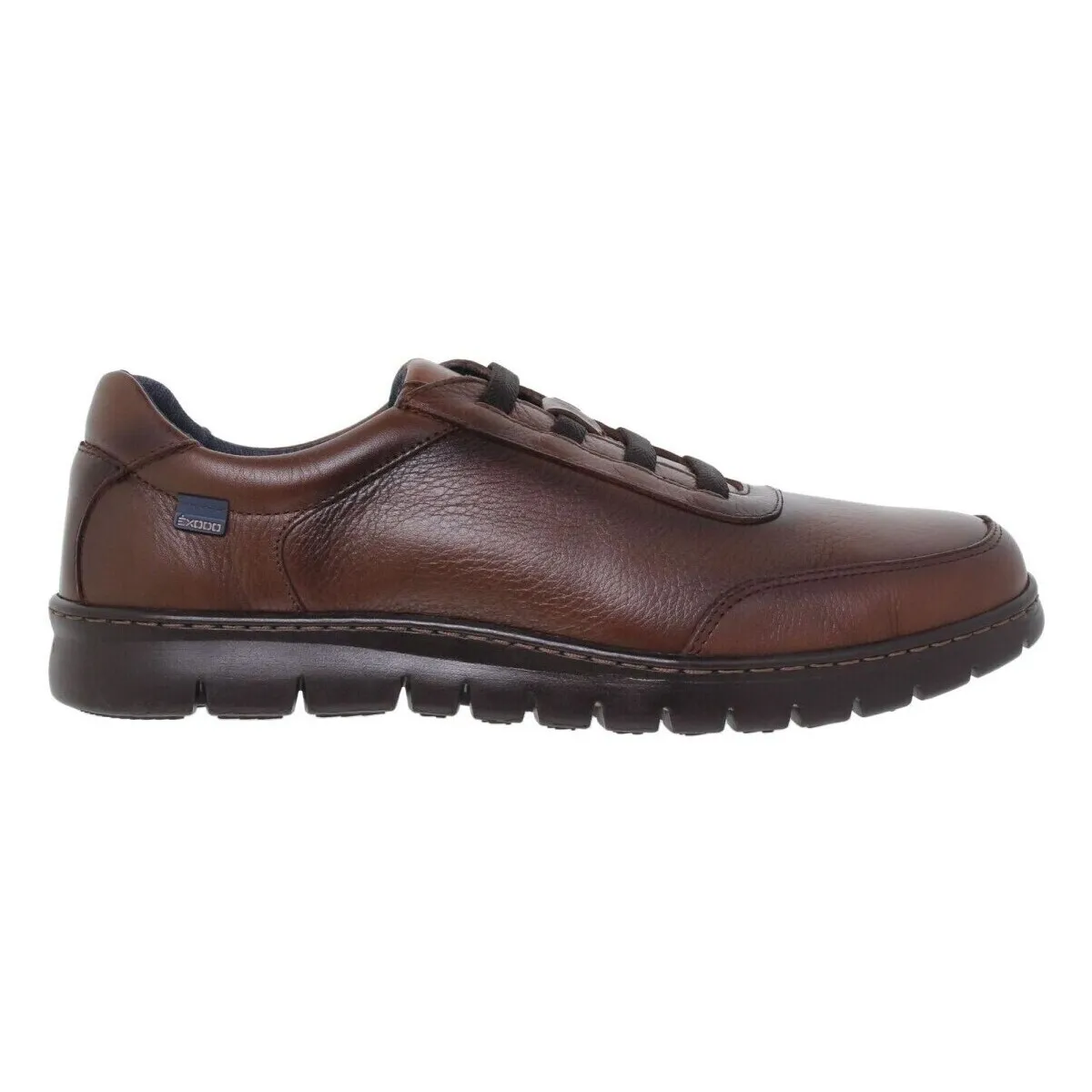 Zapatos casual marrones de Piel by Éxodo