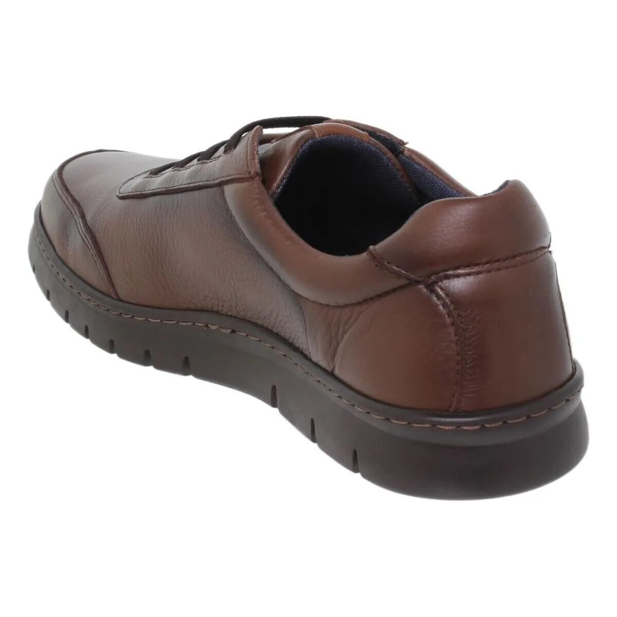 Zapatos casual marrones de Piel by Éxodo
