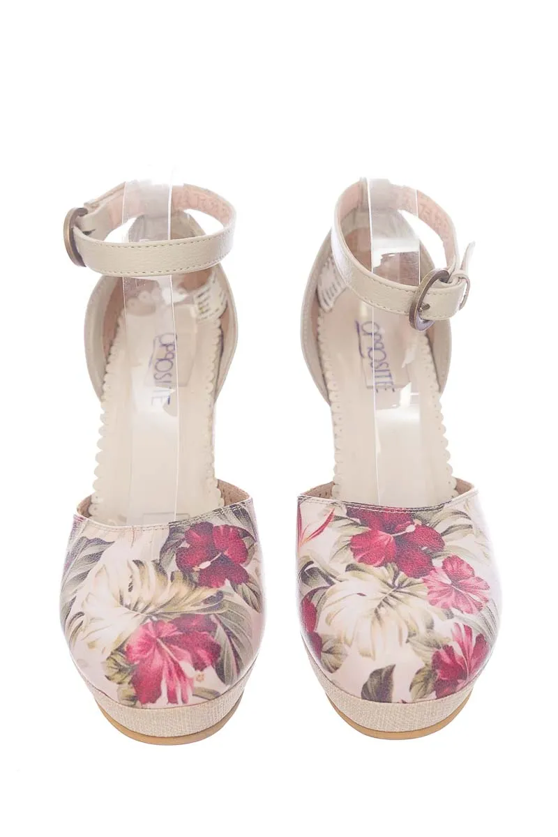 ZAPATOS COLOR BEIGE  OPPOSITE