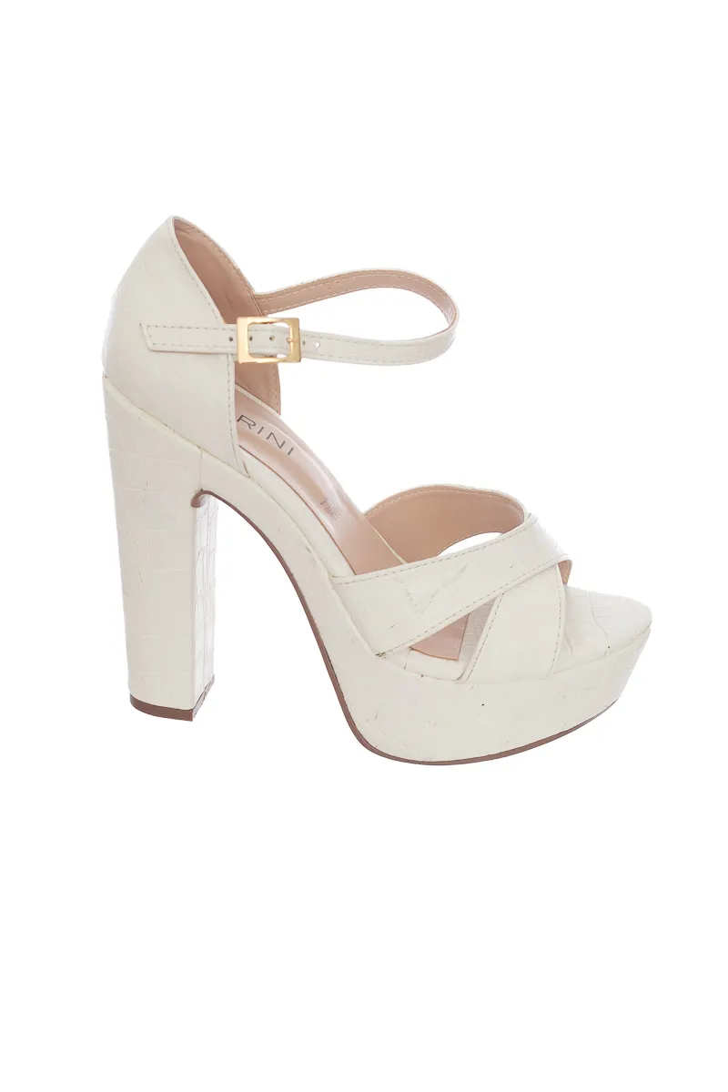 ZAPATOS COLOR BLANCO  FIORINI