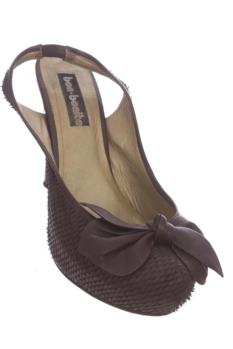 ZAPATOS COLOR CAFé  BON BONITE