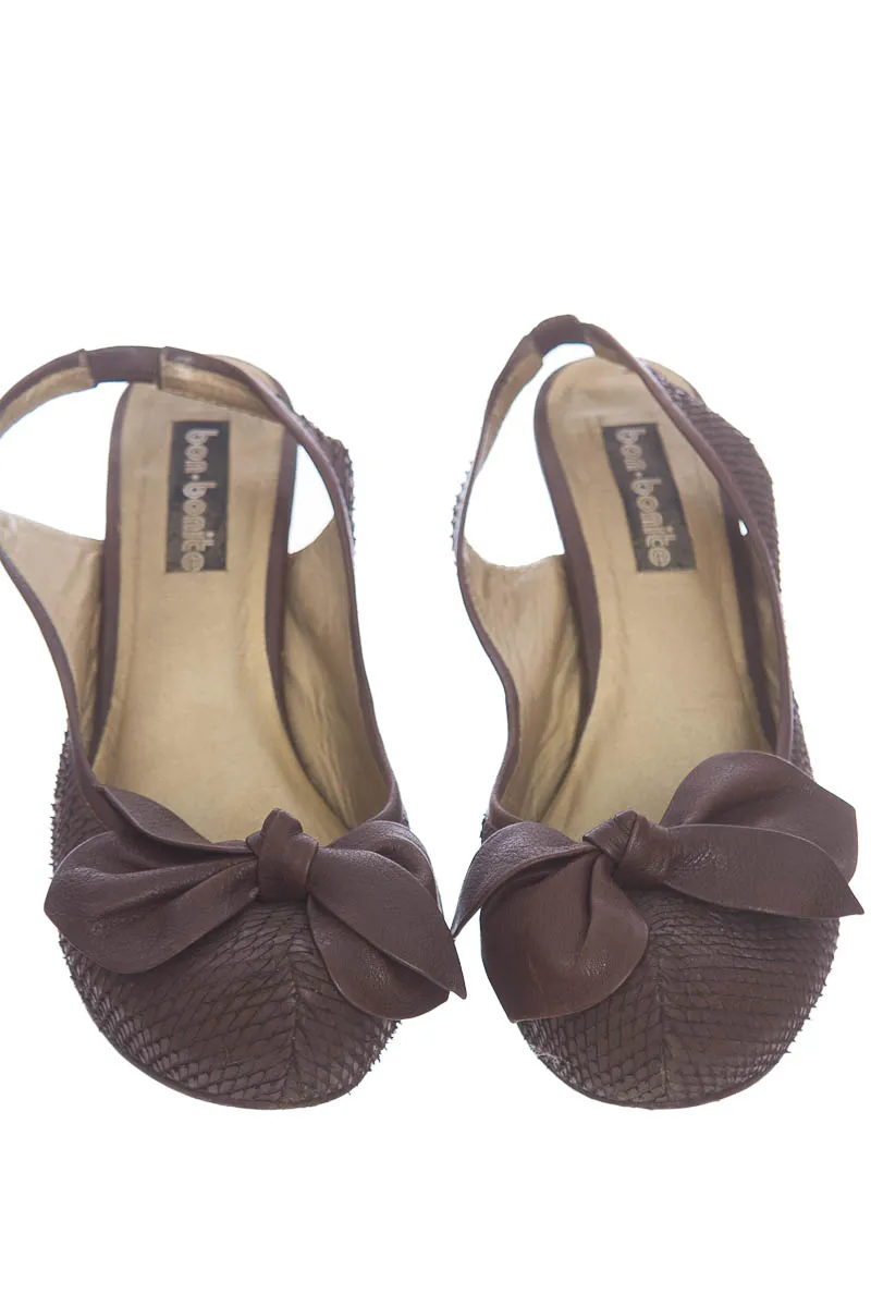 ZAPATOS COLOR CAFé  BON BONITE