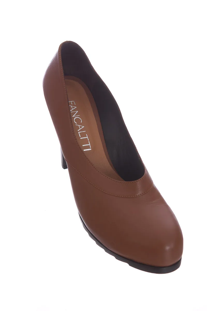ZAPATOS COLOR CAFé  FANCALTTI