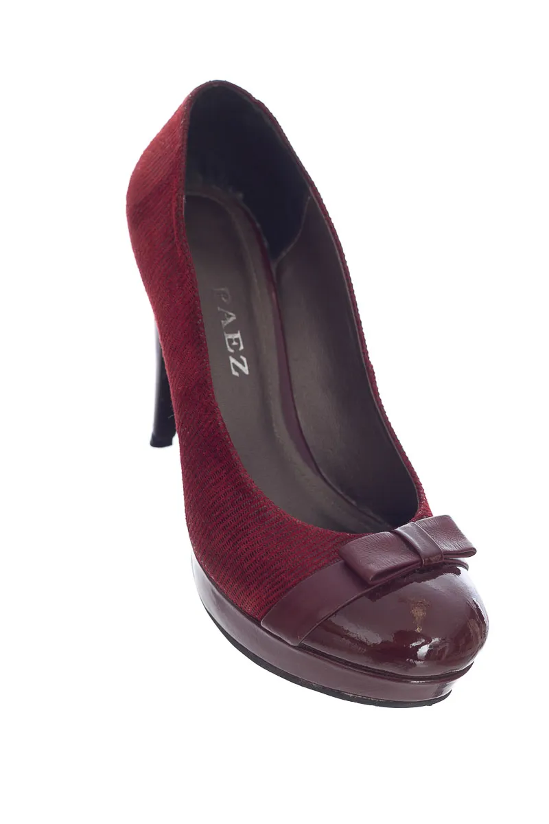 ZAPATOS COLOR ROJO  PAEZ