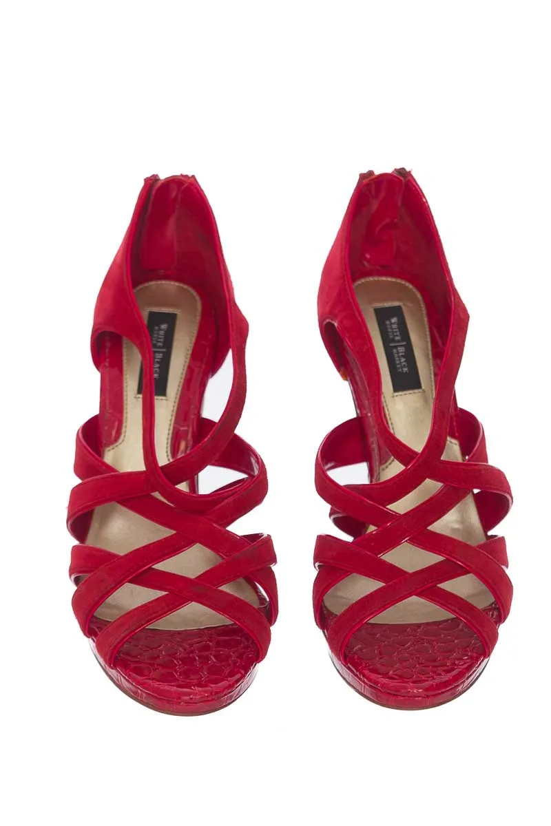 ZAPATOS COLOR ROJO  WHITE HOUSE BLACK MARKET