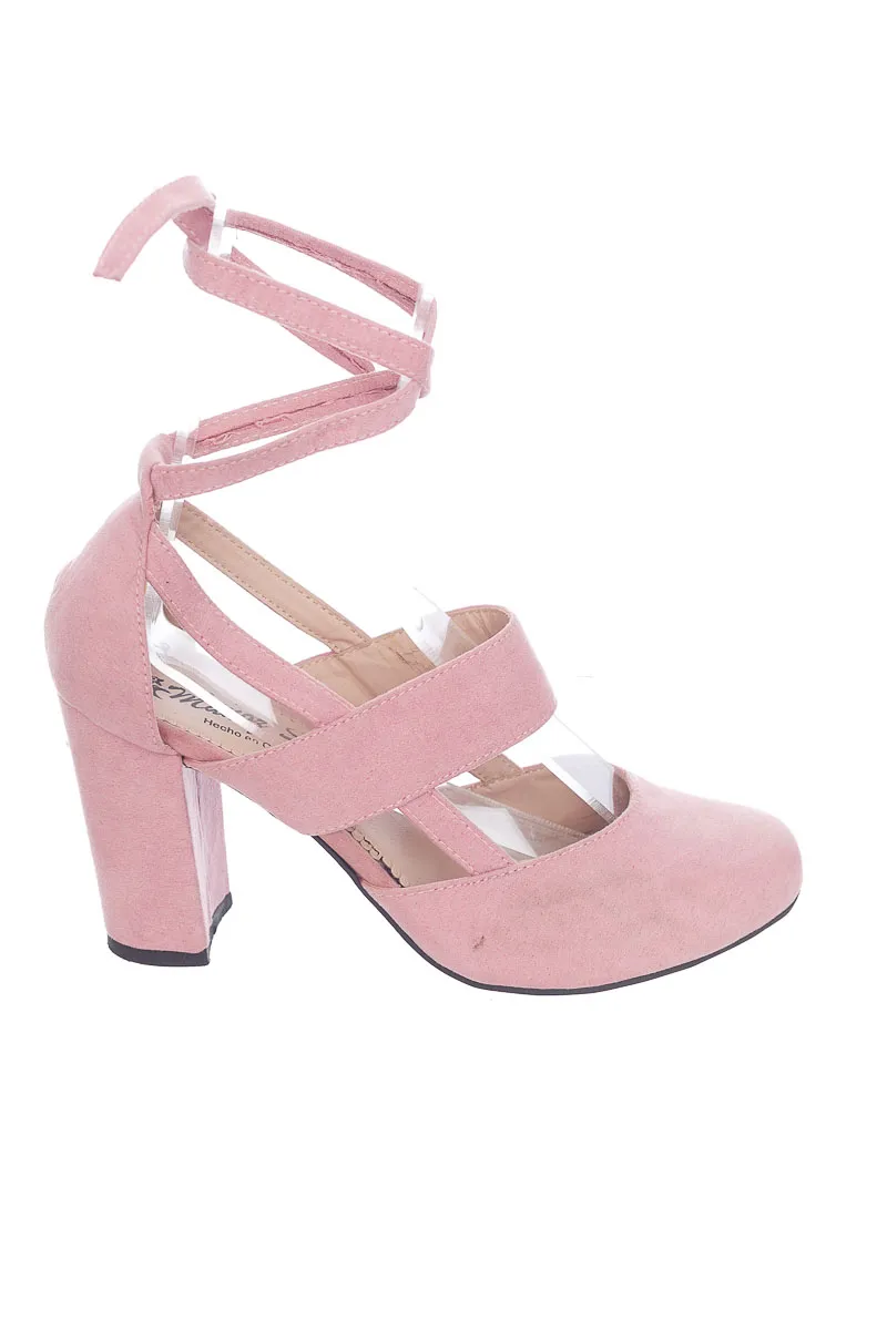 ZAPATOS COLOR ROSADO  MUñOZ SHOES