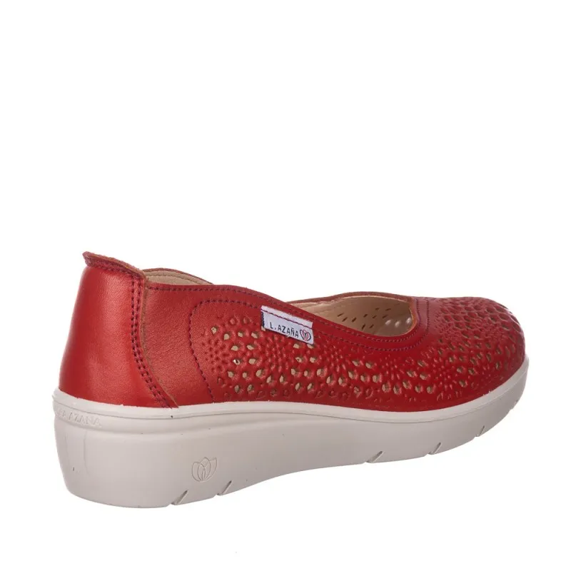 Zapatos De Sport Laura Azaña 26813 Mujer Rojo