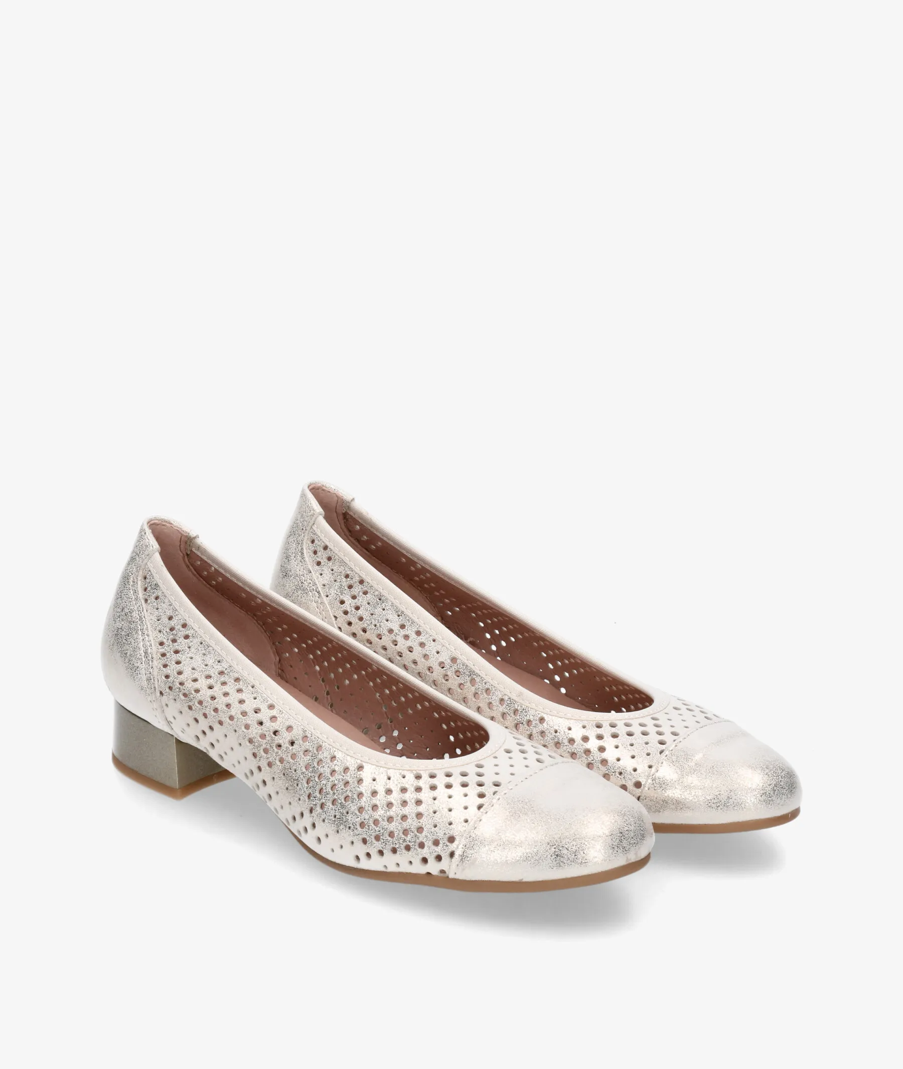 Zapatos de vestir Pitillos 5713 en platino
