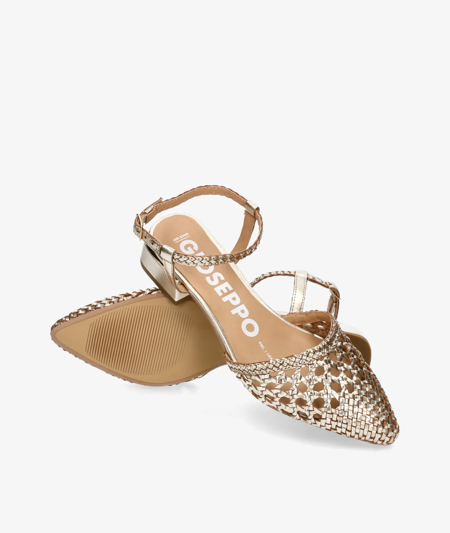 Zapatos destalonados Gioseppo