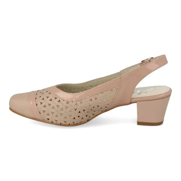 ZAPATOS DESTALONADOS MUJER MOD. VERONA NUDE